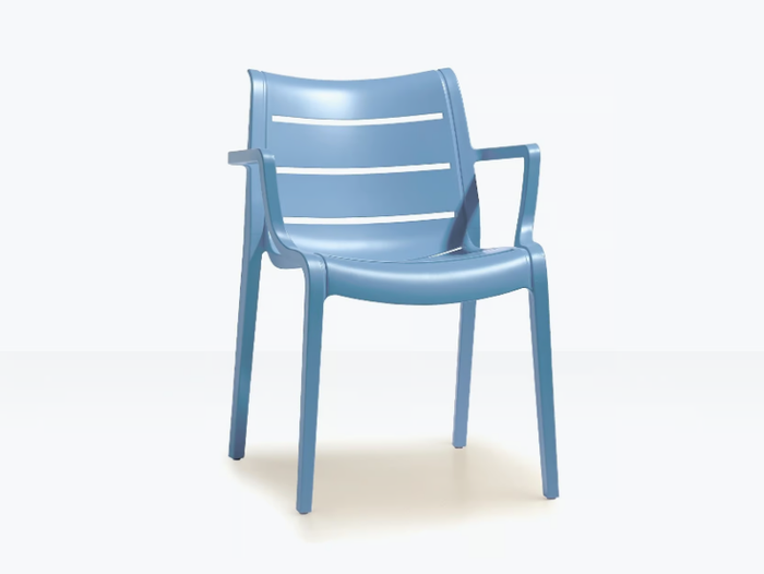 SUNSET - Technopolymer chair with armrests _ SCAB DESIGN